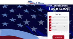 Desktop Screenshot of 1hourcash-alliance.net