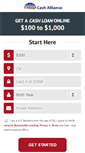Mobile Screenshot of 1hourcash-alliance.net